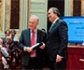 Felipe Vilas, así como el resto de presidentes de los colegios de veterinarios de España, recibieron una distinción en la celebración del centenario de la OCV, que premió la labor de VISAVET