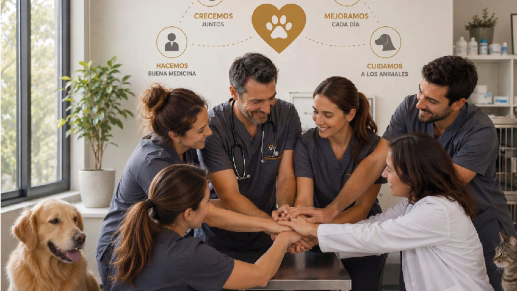 Taller presencial terapéutico-formativo: Autoconfianza profesional en veterinaria: decidir, aprender y cuidarse