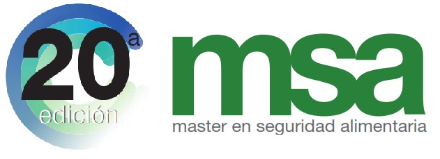 MÁSTER EN SEGURIDAD ALIMENTARIA 20ª EDICIÓN