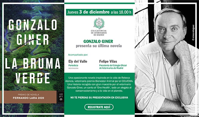 PRESENTACIÓN ONLINE DE LA ULTIMA NOVELA DEL VETERINARIO GONZALO GINER 